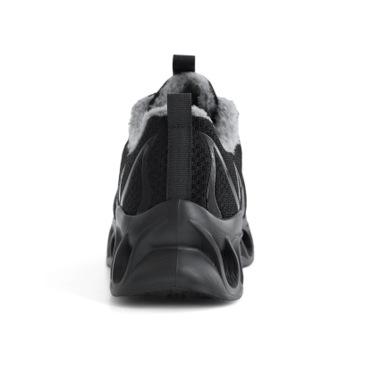 Softsfeel Men's Relieve Foot Pain Perfect Walking Shoes - Black-SOFTSFEEL