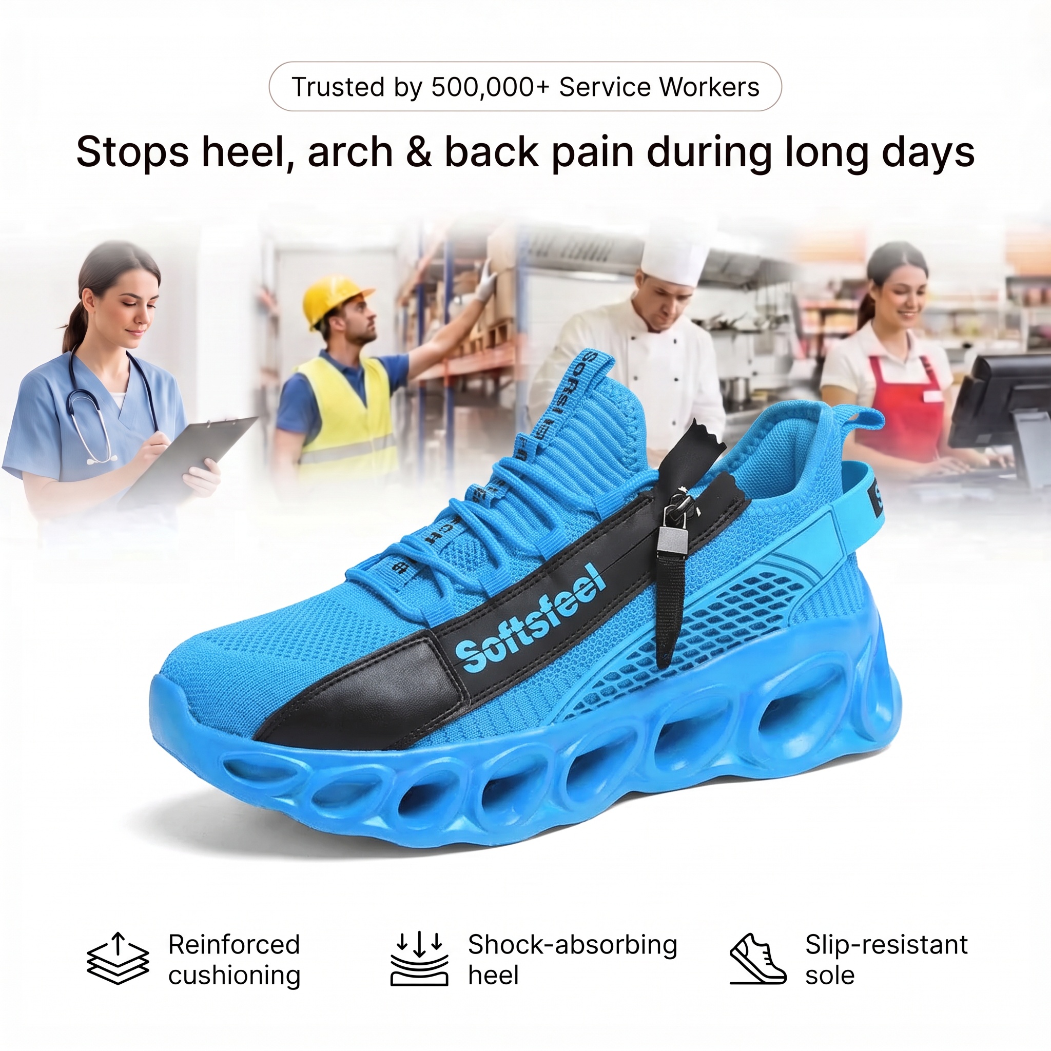 Men's Cloud Wanderer V7 - Blue