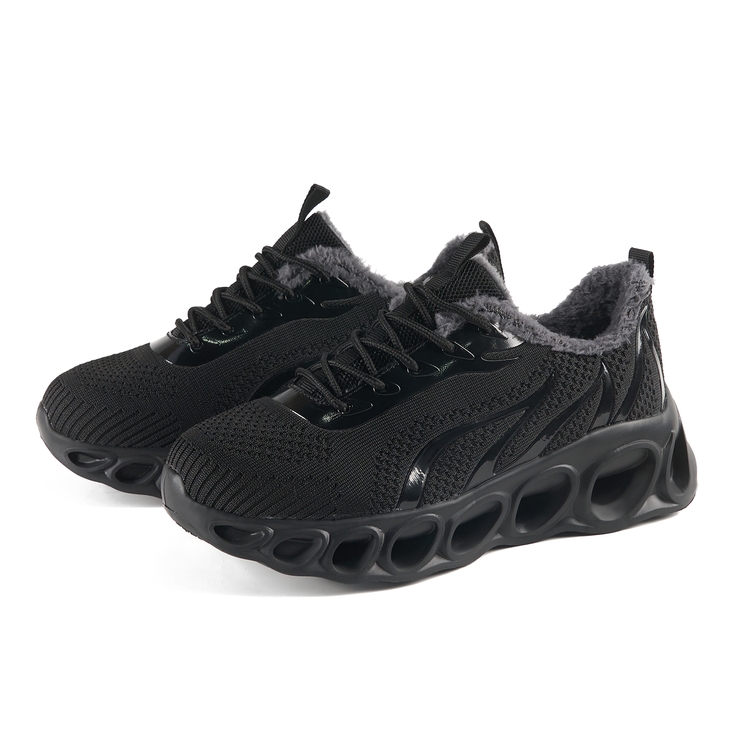 [BLACK FRIDAY SPECIAL]  Softsfeel® Men's Winter Relieve Foot Pain Perfect Walking Shoes - Black
