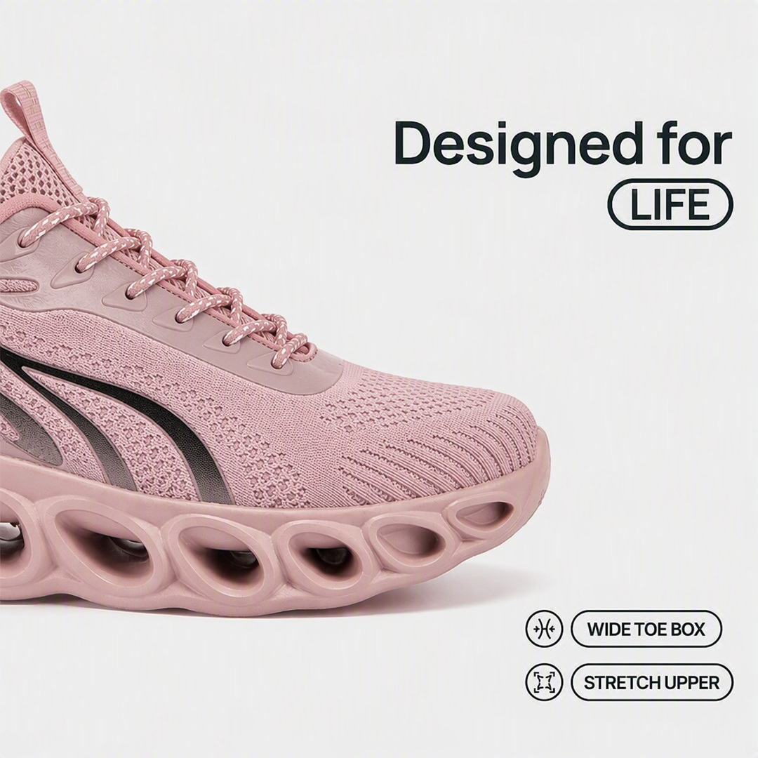 Softsfeel® Men's Rebound Core V1 - Pink Black
