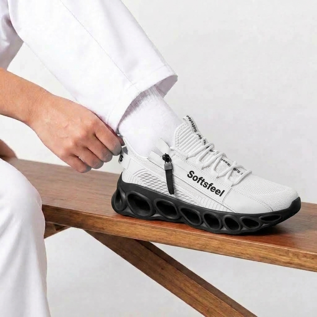 Women's Cloud Wanderer V7 - White Black