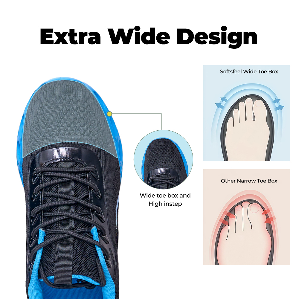 Softsfeel® Men's Rebound Core V1 - Black Blue