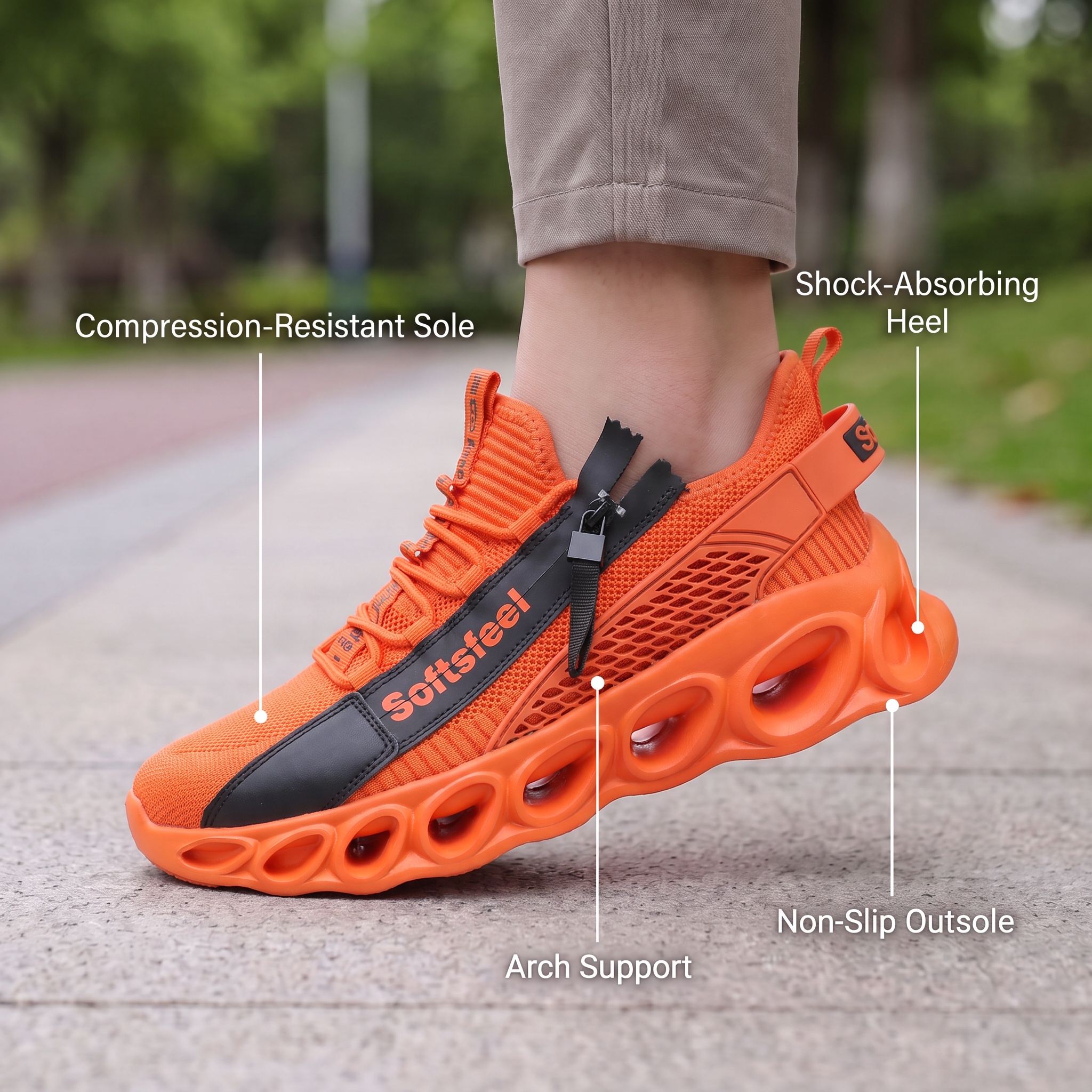Women's Cloud Wanderer V7 - Orange