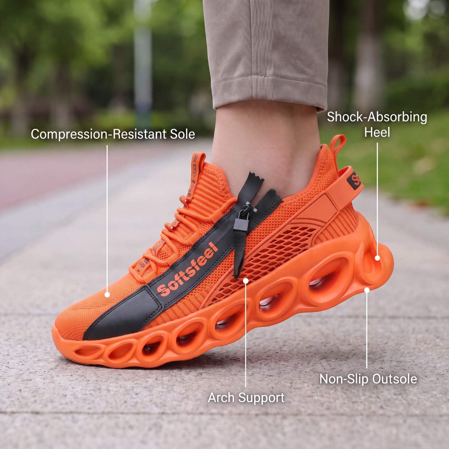 Women's Cloud Wanderer V7 - Orange