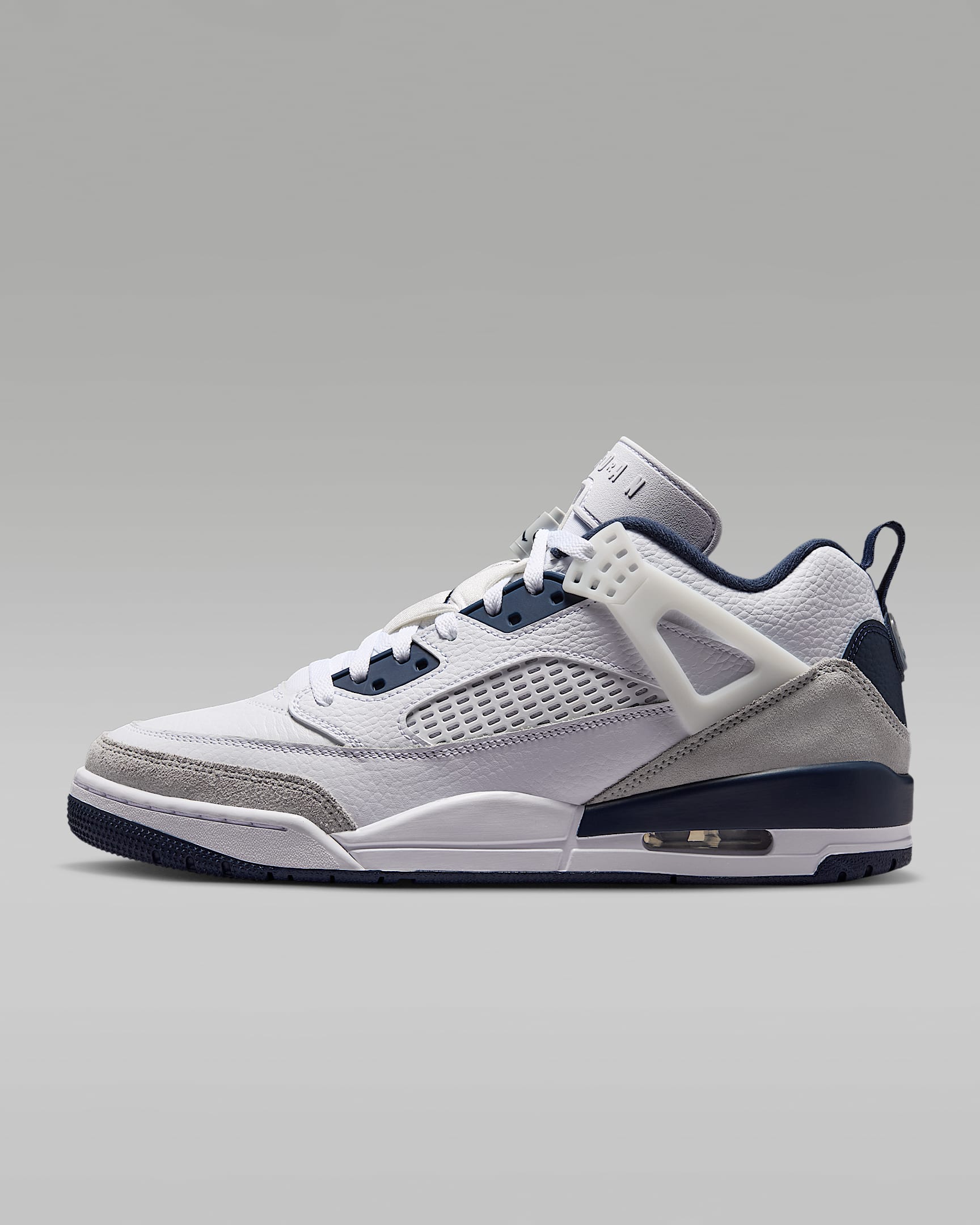 Jordan Spizike Low Schuh (Herren) – Weiß/Grey Fog/Pink Foam/Obsidian