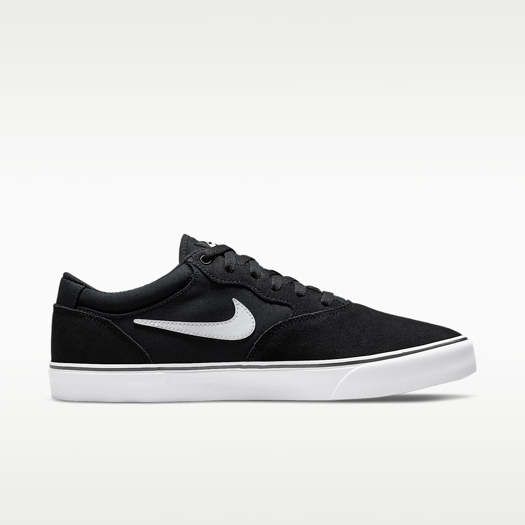 Nike SB Chron 2 Skateboardschuh – Schwarz/Schwarz/Weiß