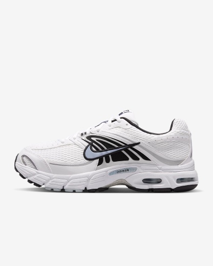 Nike Air Max Moto 2K Schuh (Herren) – Weiß/Light Armory Blue/Metallic Silver/Schwarz