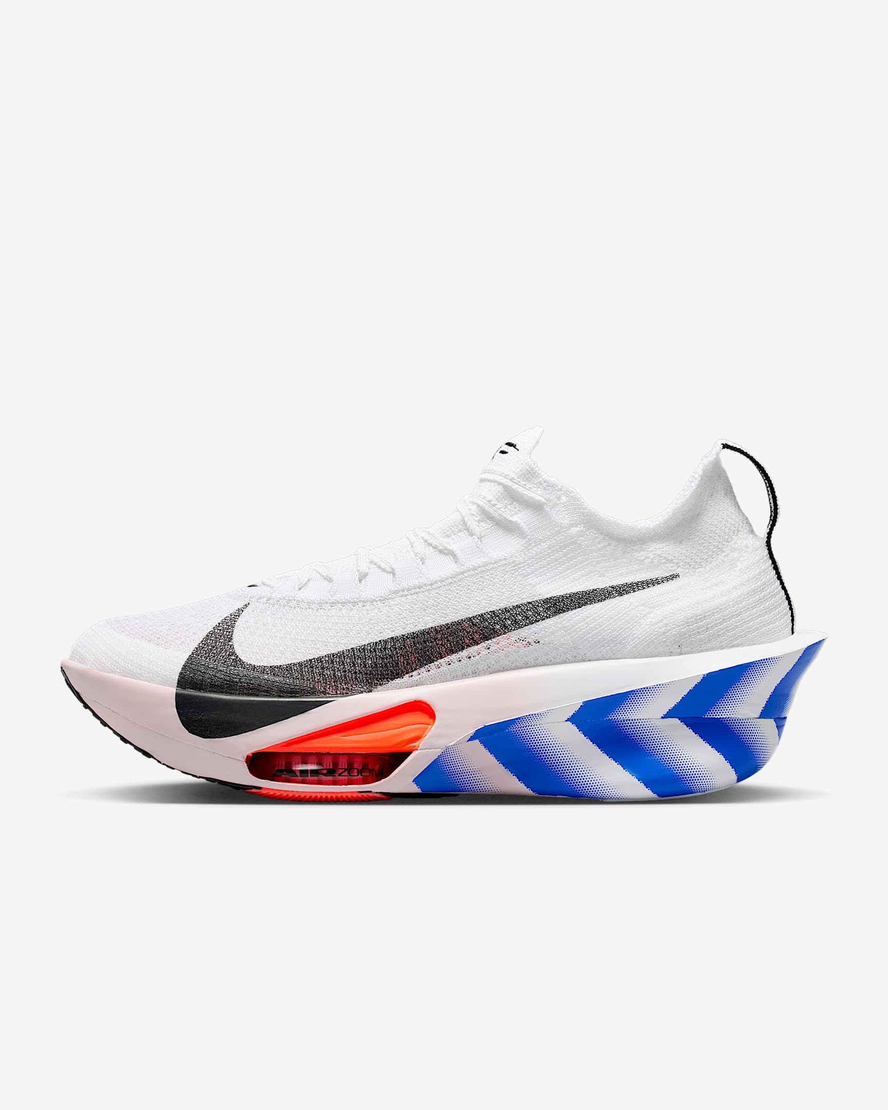 Nike Alphafly 3 Herren-Straßenlaufschuh für Wettkämpfe – Weiß/Platinum Violet/Silt Red/Schwarz