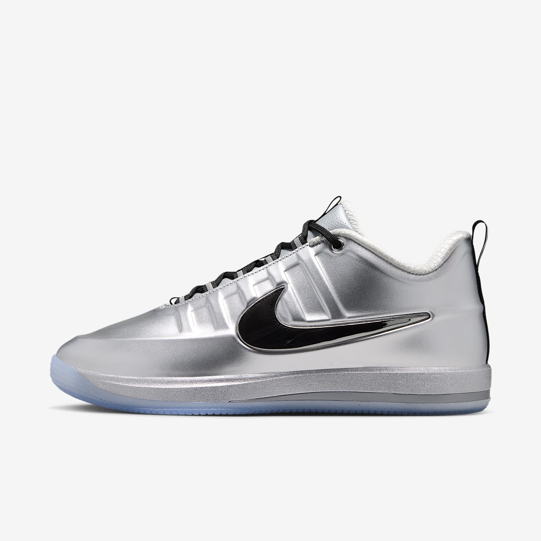 Book 2 "Sunburst" Basketballschuh – Metallic Silver/Schwarz/Metallic Silver