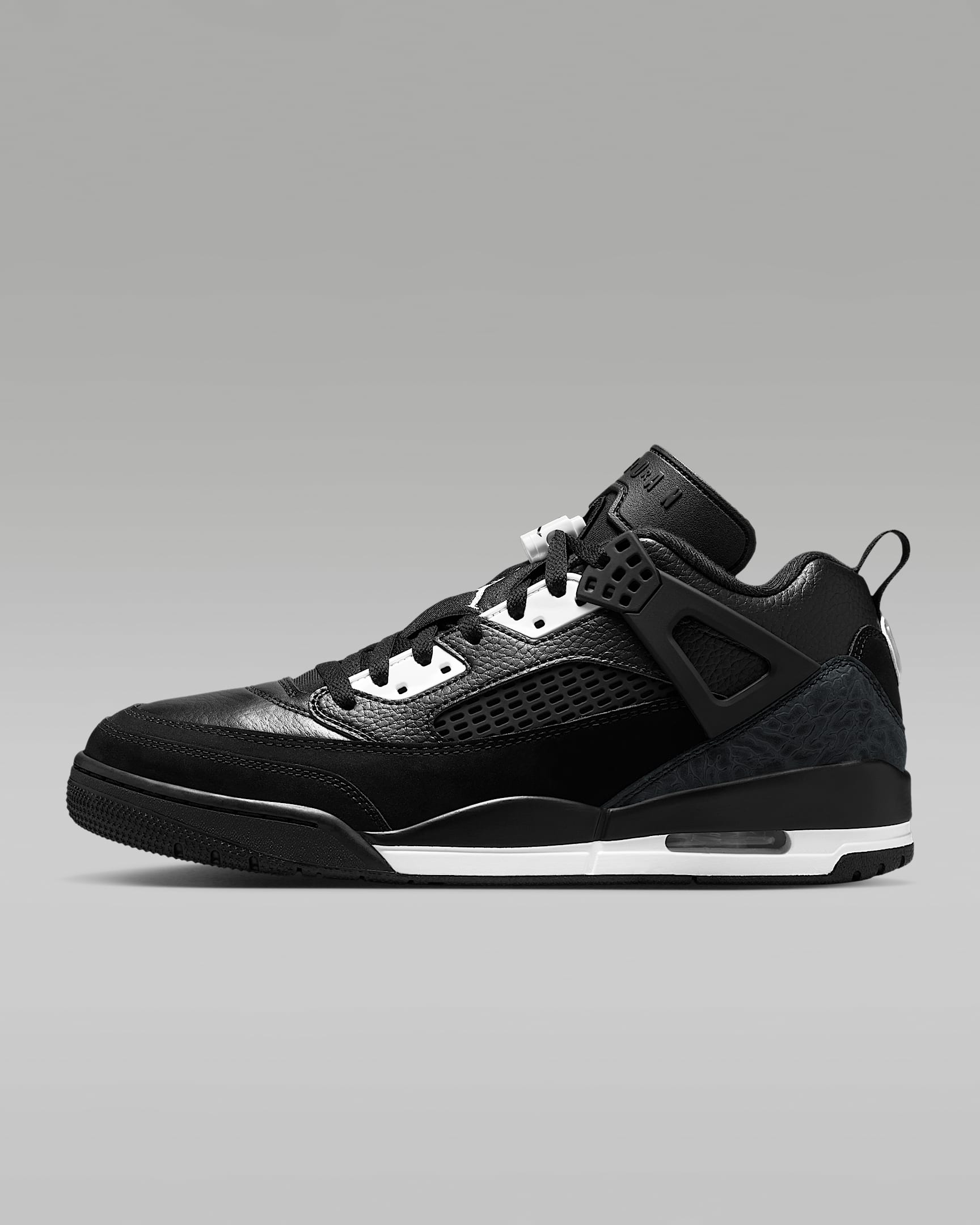 Jordan Spizike Low Herrenschuh – Schwarz/Weiß/Anthracite/Weiß