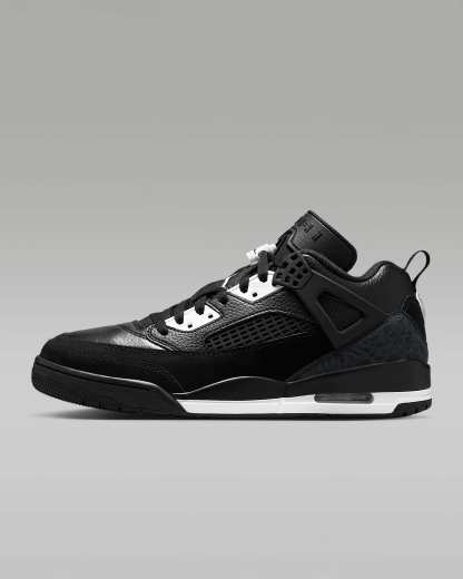 Jordan Spizike Low Herrenschuh – Schwarz/Weiß/Anthracite/Weiß
