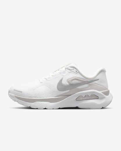 Nike Structure Plus Straßenlaufschuh (Damen) – Weiß/Photon Dust/Metallic Silver