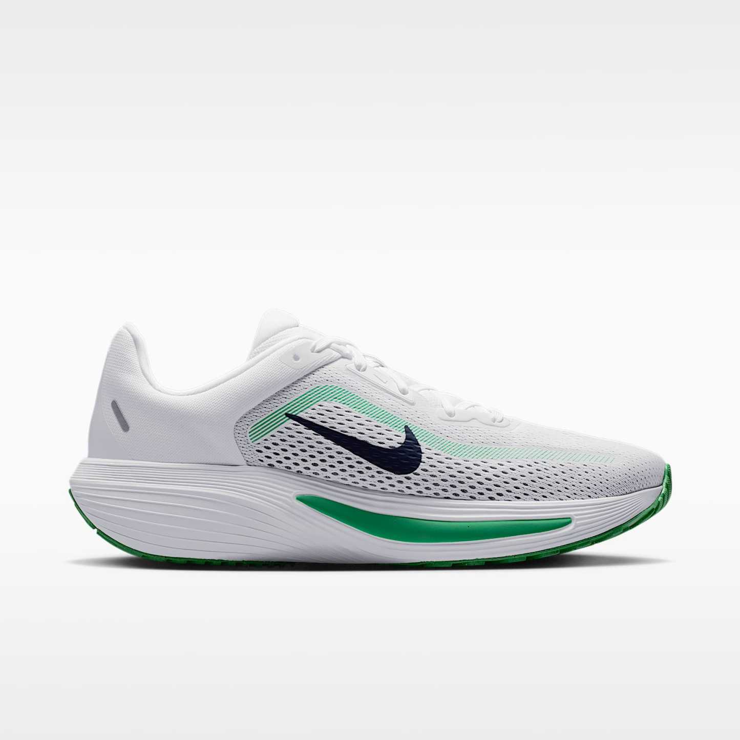 Nike Quest 7 Straßenlaufschuhe (Herren) – Weiß/Green Spark/Midnight Navy