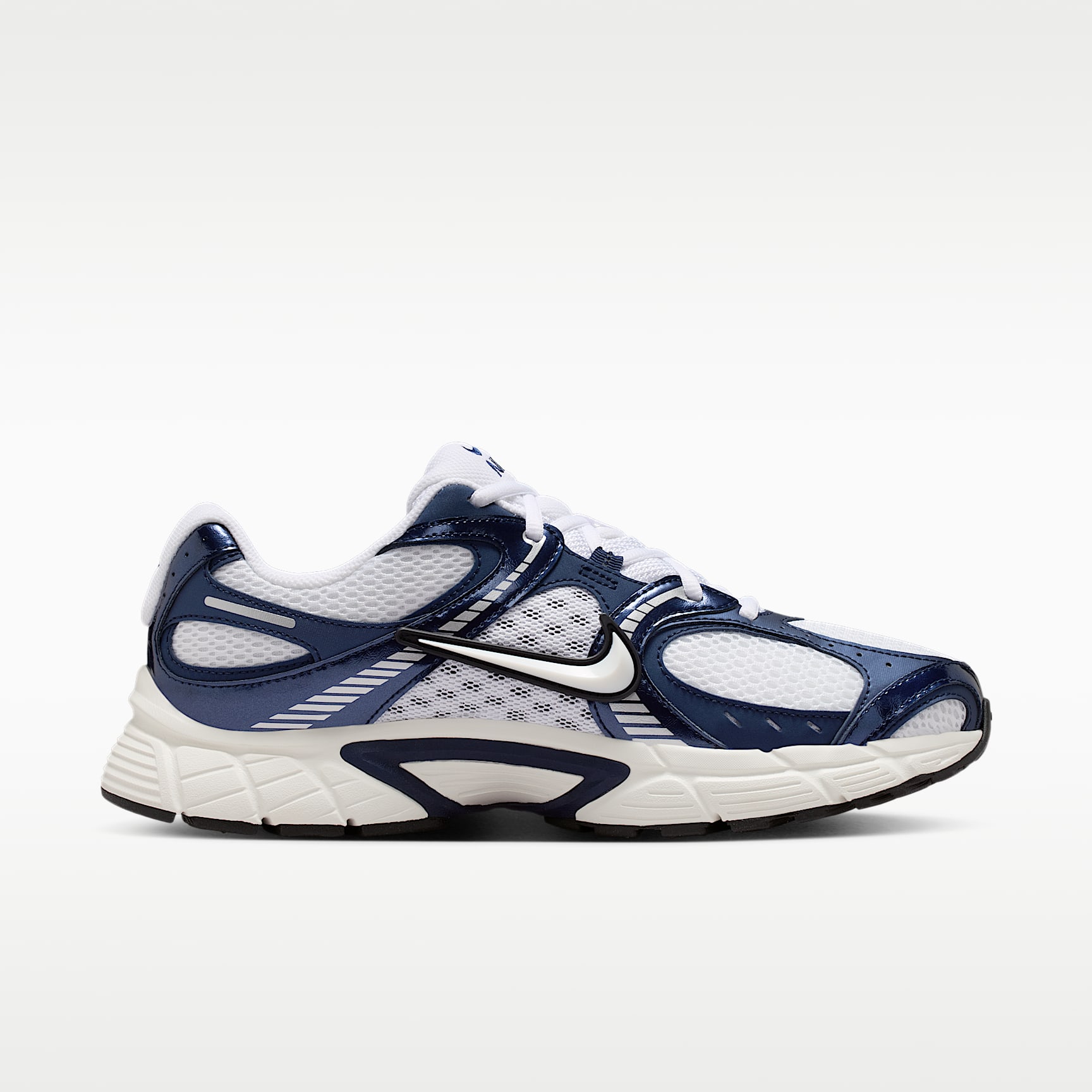 Nike V5 RNR Schuh (Herren) – Weiß/Midnight Navy/Metallic Silver/Weiß