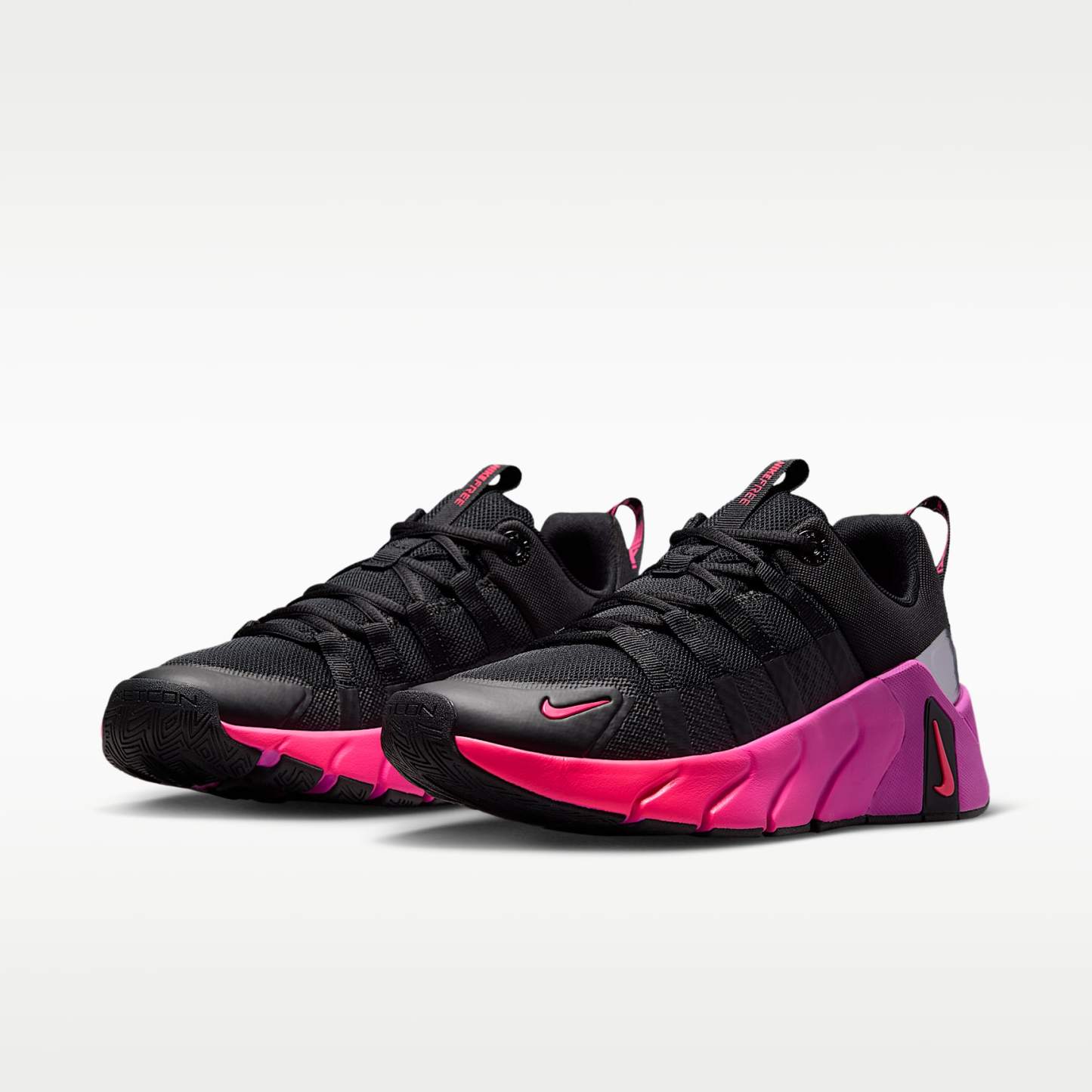 Nike Free Metcon 7 Trainingsschuhe (Damen) – Schwarz/Hyper Pink/Metallic Cool Grey/Fuchsia Blast