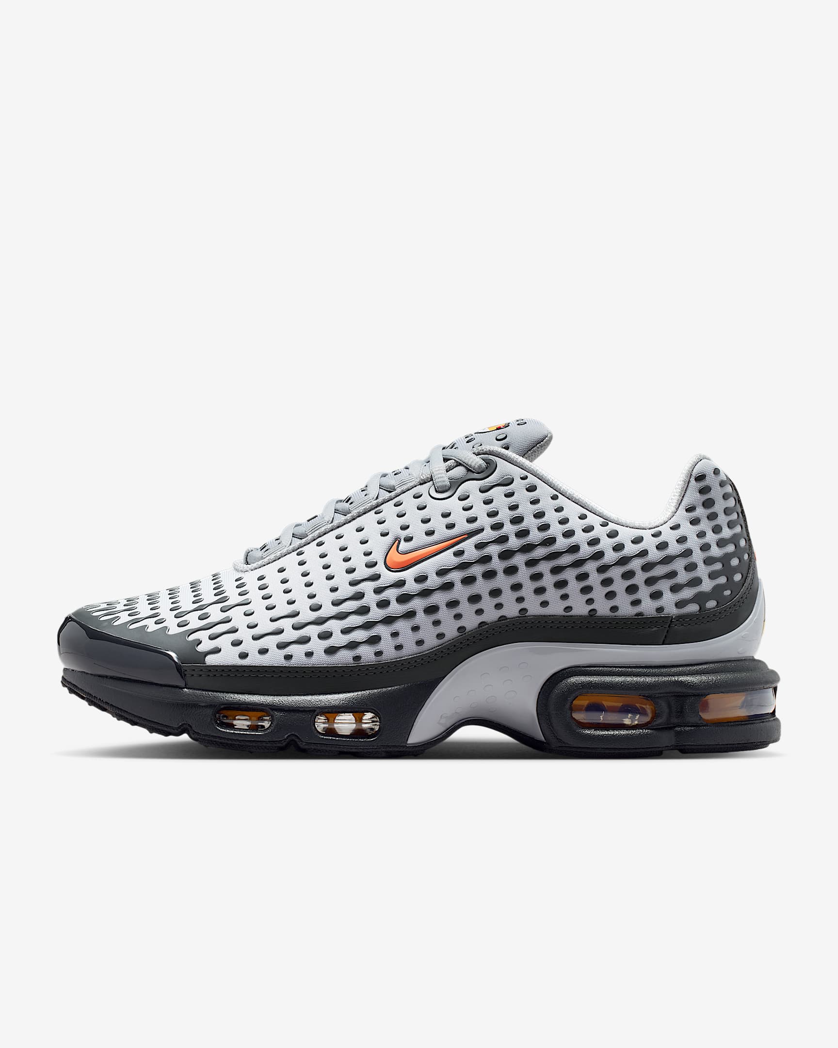 Nike Air Max Plus VII Schuh (Herren) – Light Smoke Grey/Dark Smoke Grey/Hot Curry
