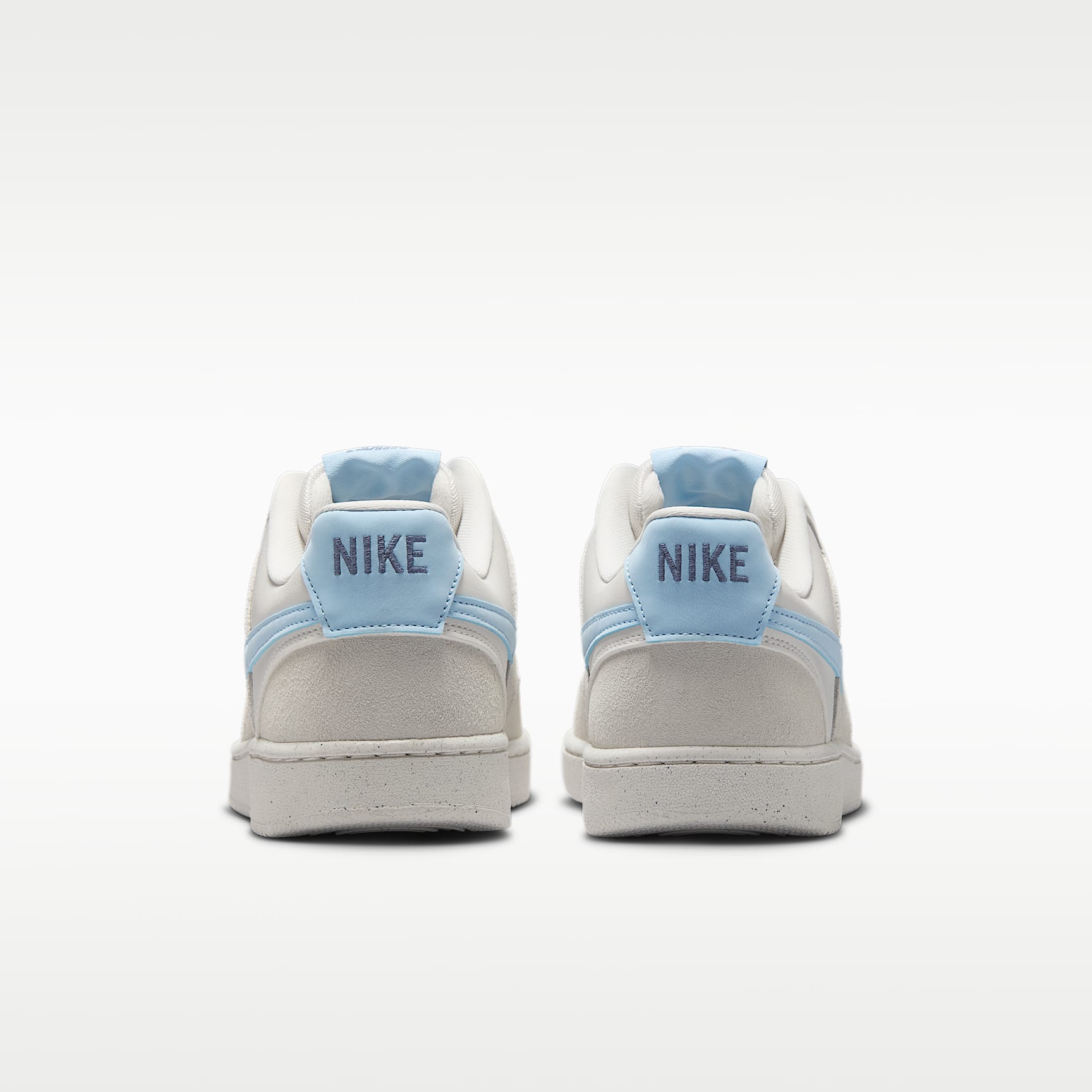 Nike Court Vision Low Schuh (Damen) – Phantom/Light Bone/Diffused Blue/Psychic Blue