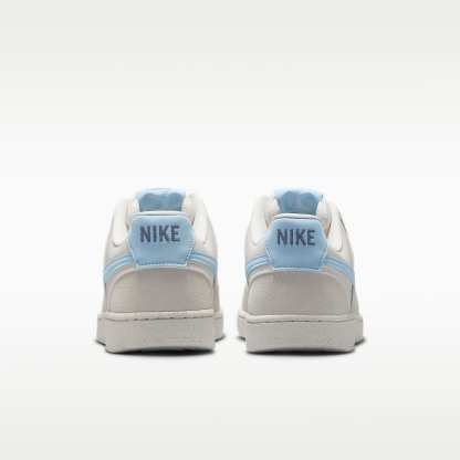 Nike Court Vision Low Schuh (Damen) – Phantom/Light Bone/Diffused Blue/Psychic Blue
