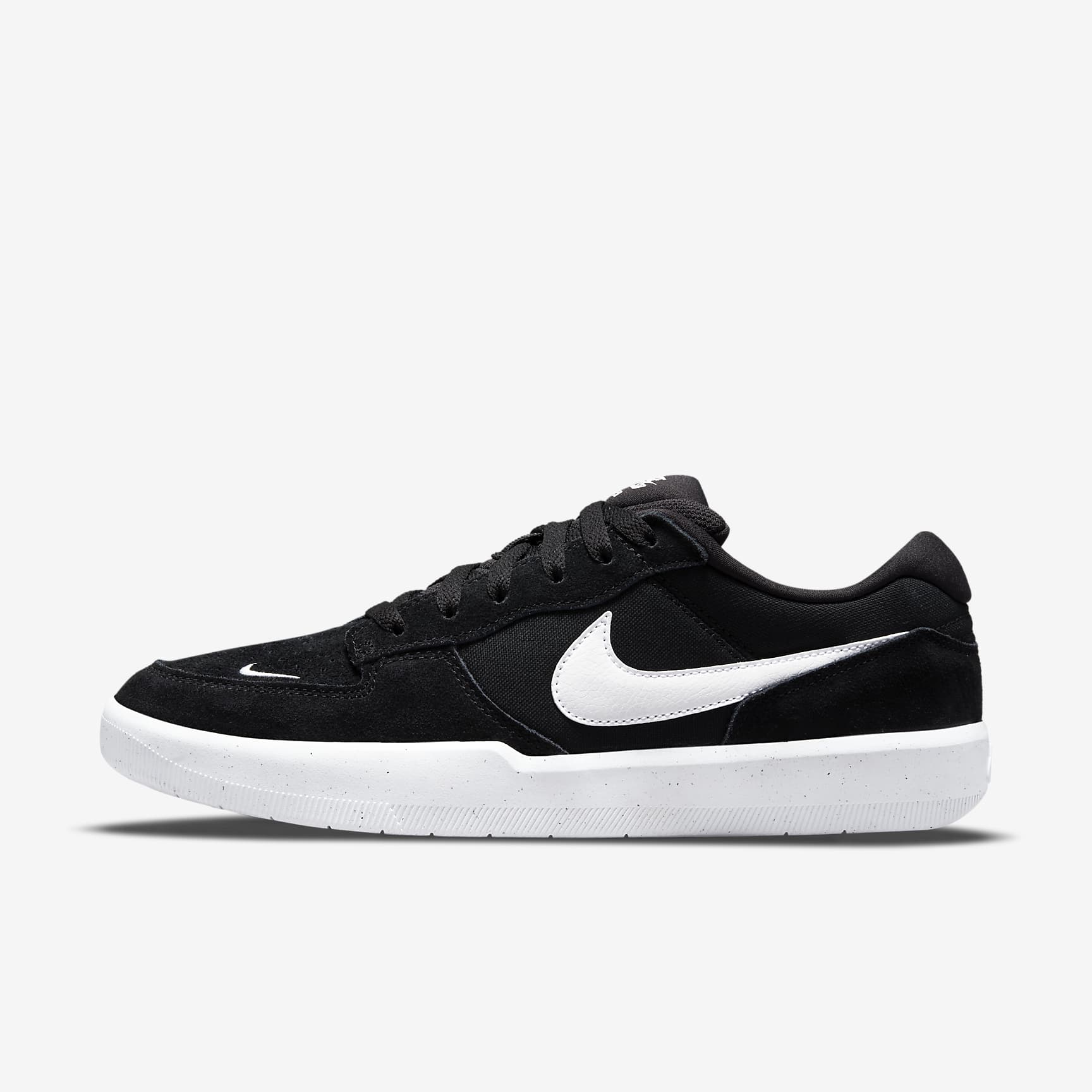Nike SB Force 58 Skateboardschuh – Schwarz/Schwarz/Weiß