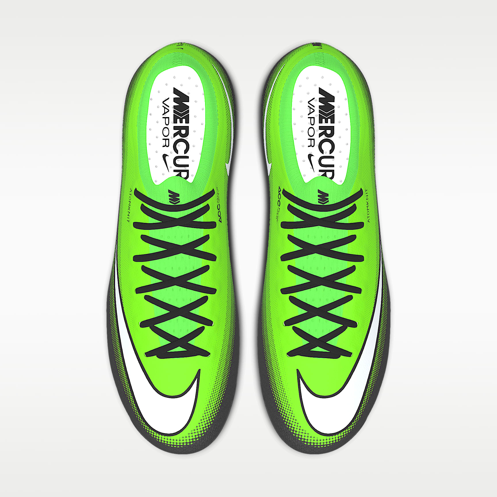 Nike Mercurial Vapor 17 Elite By You personalisierbarer Low-Top-Fußballschuh für normalen Rasen – Bright Crimson/Weiß [4505374220]