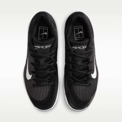 Nike Vapor 12 Tennisschuh für Clay Courts (Damen) – Schwarz/Dark Smoke Grey/Weiß