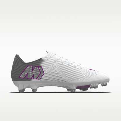 Nike Mercurial Superfly 11 Elite By You personalisierbarer Low-Top-Fußballschuh für normalen Rasen – Weiß/Weiß [7877710227]