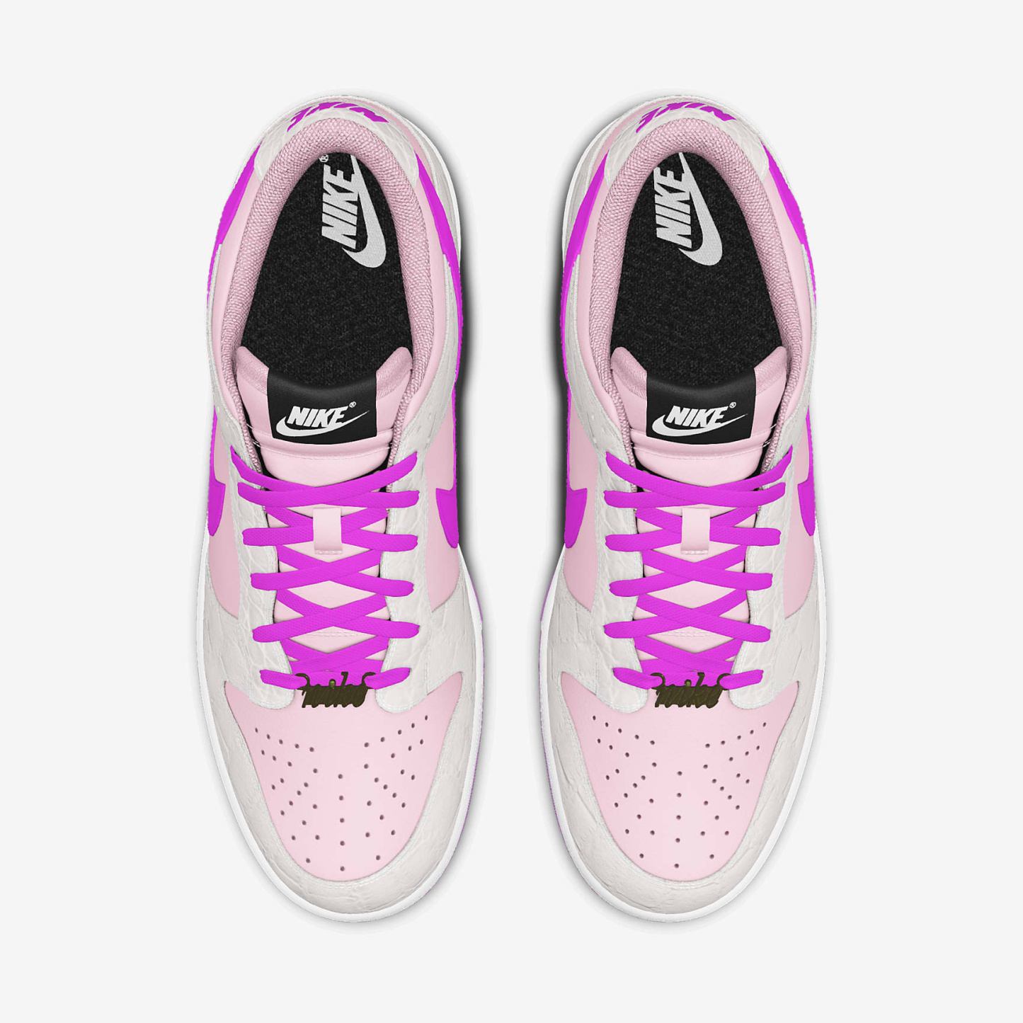 Nike Dunk Low Unlocked By You personalisierbarer Damenschuh – Multi-Color/Multi-Color/Multi-Color