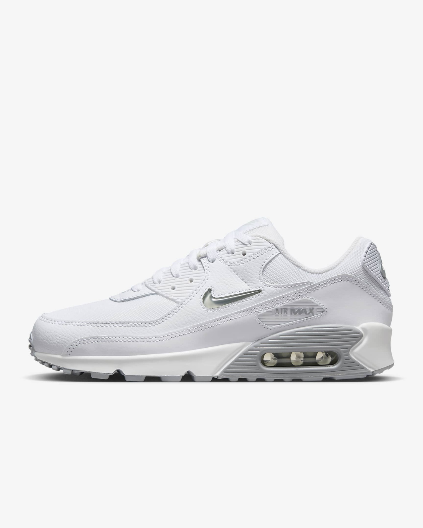 Nike Air Max 90 Schuh (Herren) – Weiß/Light Smoke Grey/Photon Dust