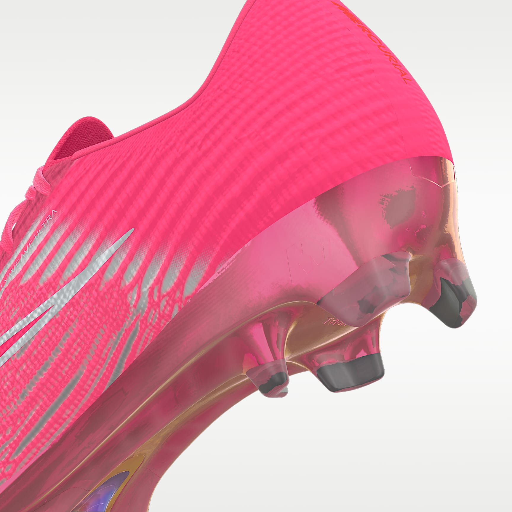 Nike Mercurial Superfly 11 Elite By You personalisierbarer Low-Top-Fußballschuh für normalen Rasen – Hyper Pink/Hyper Pink
