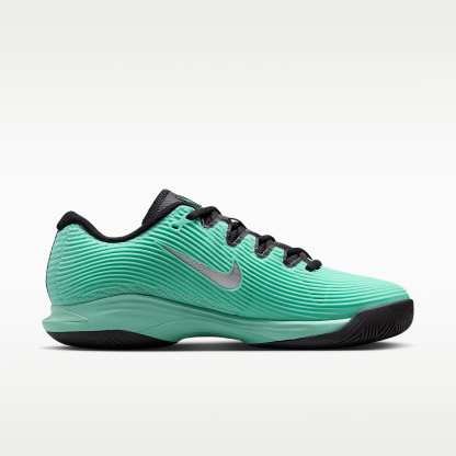 Nike Vapor 12 PRM Tennisschuh für Hartplätze (Damen) – Mint/Schwarz/Metallic Silver