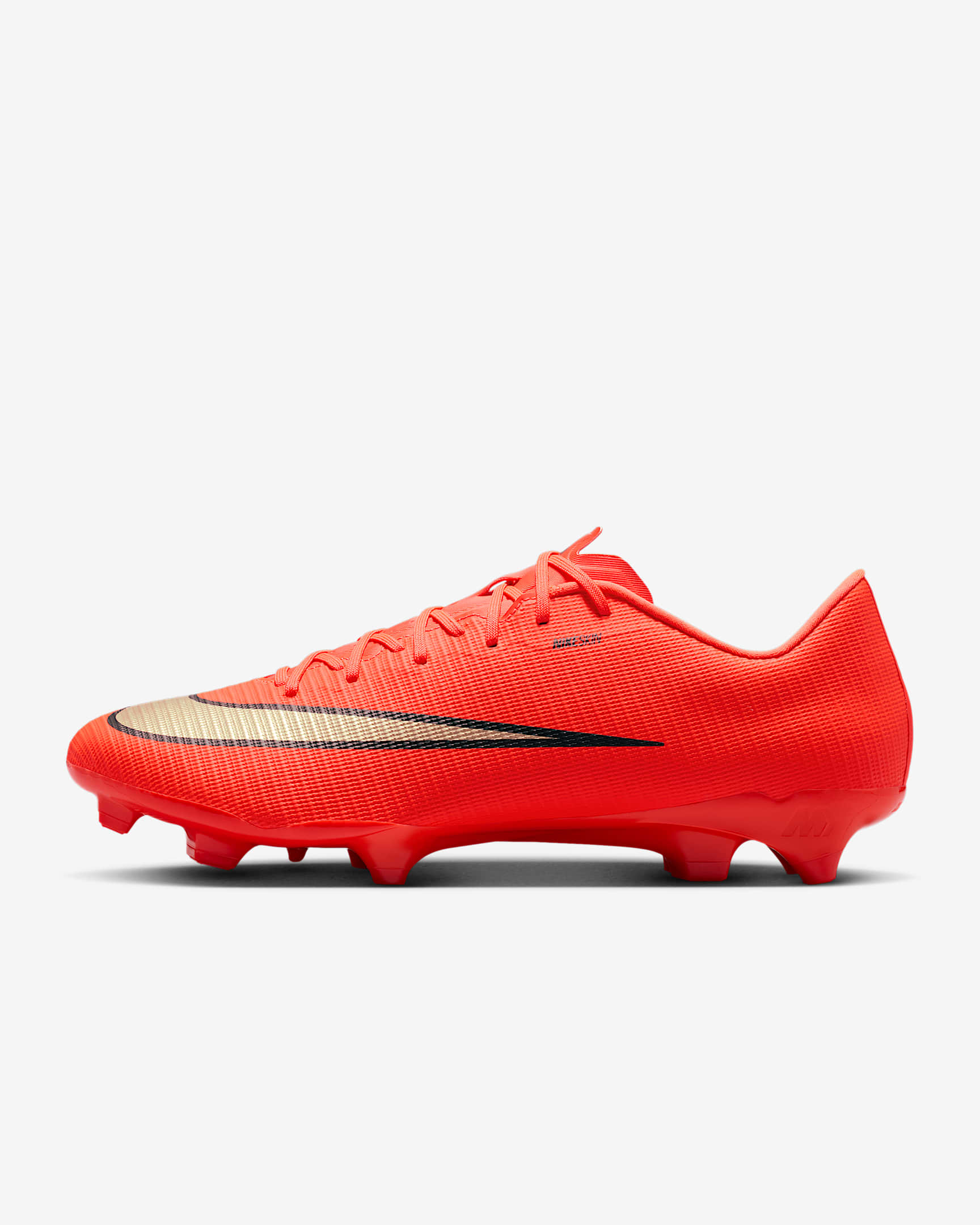 Nike Mercurial Vapor 17 Academy Low-Top-Fußballschuh für verschiedene Böden – Bright Crimson/Blur