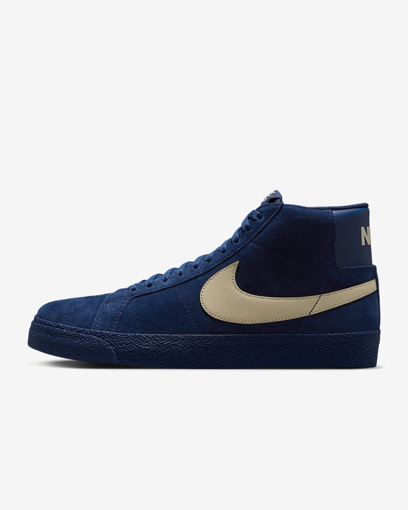 Nike SB Zoom Blazer Mid Skateboardschuh – Coastal Blue/Coastal Blue/Pale Yellow