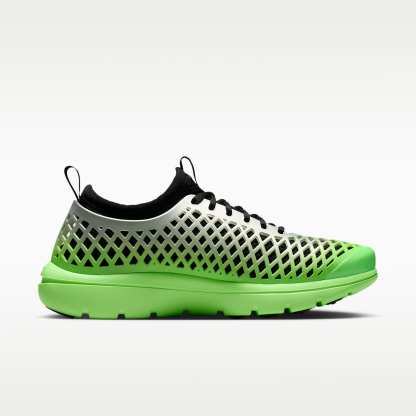 Nike Rejuven8 Run SP Schuh (Damen) – Metallic Silver/Voltage Green/Schwarz