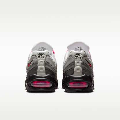 Nike Air Max 95 Big Bubble Schuh (Herren) – Schwarz/Medium Ash/Dark Pewter/Solar Red