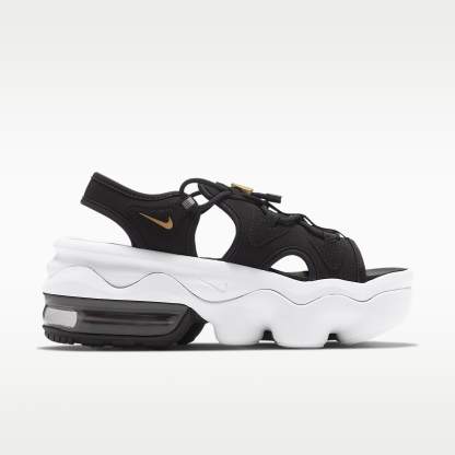 Nike Air Max Koko Damen-Sandale – Schwarz/Anthracite/Weiß/Metallic Gold
