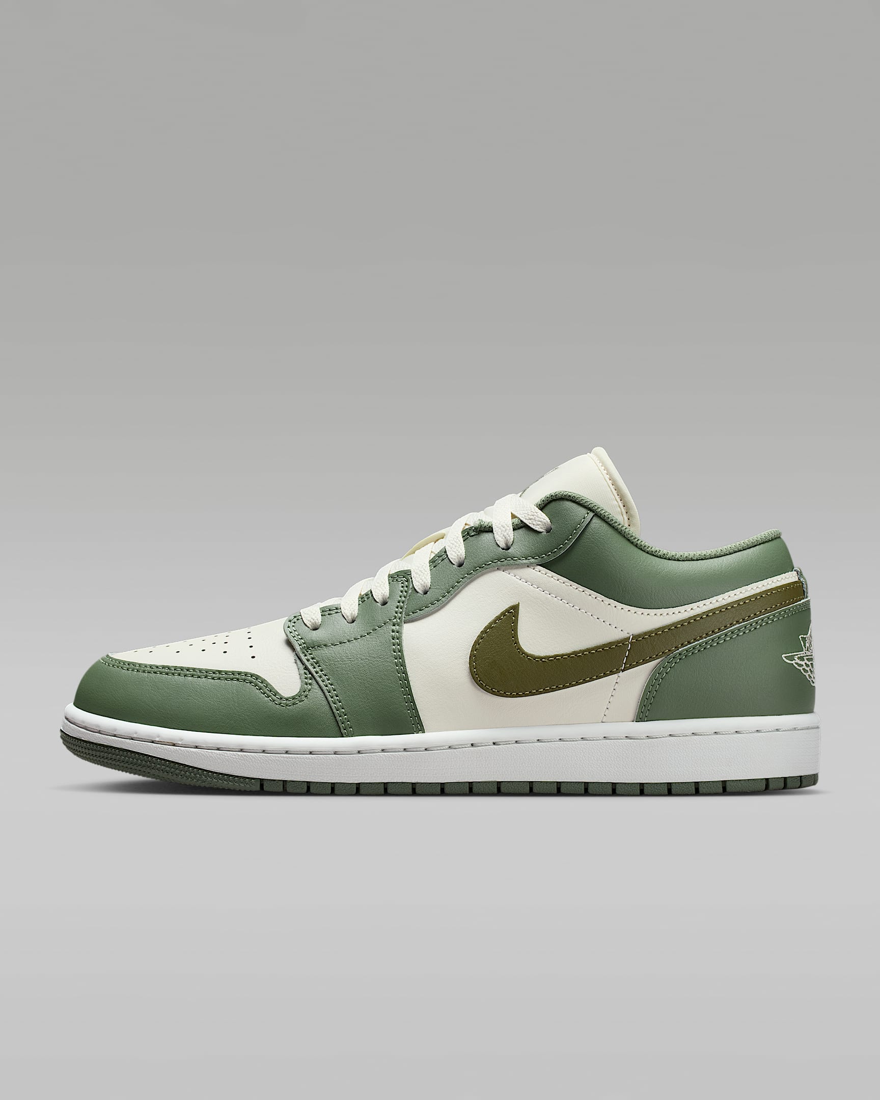 Air Jordan 1 Low Herrenschuh – Vintage Lichen/Summit White/Medium Olive