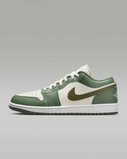 Air Jordan 1 Low Herrenschuh – Vintage Lichen/Summit White/Medium Olive
