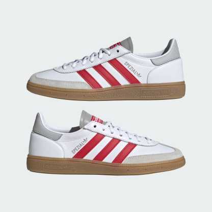 HANDBALL SPEZIAL SCHUH – Cloud White / Strawberry Red / Grey Two – KI5241