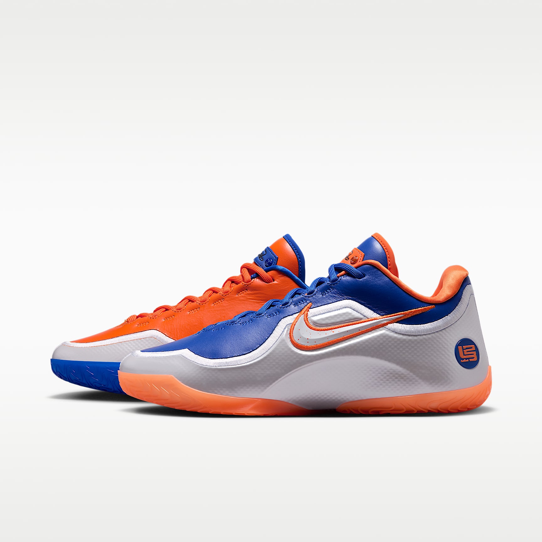 LeBron XXIII Basketballschuhe – Game Royal/Safety Orange/Weiß