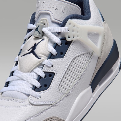Jordan Spizike Low Schuh (Herren) – Weiß/Grey Fog/Pink Foam/Obsidian