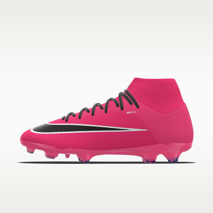 Nike Mercurial Superfly 11 Academy By You personalisierbarer High-Top-Fußballschuh für normalen Rasen – Multi-Color/Multi-Color [6152085977]
