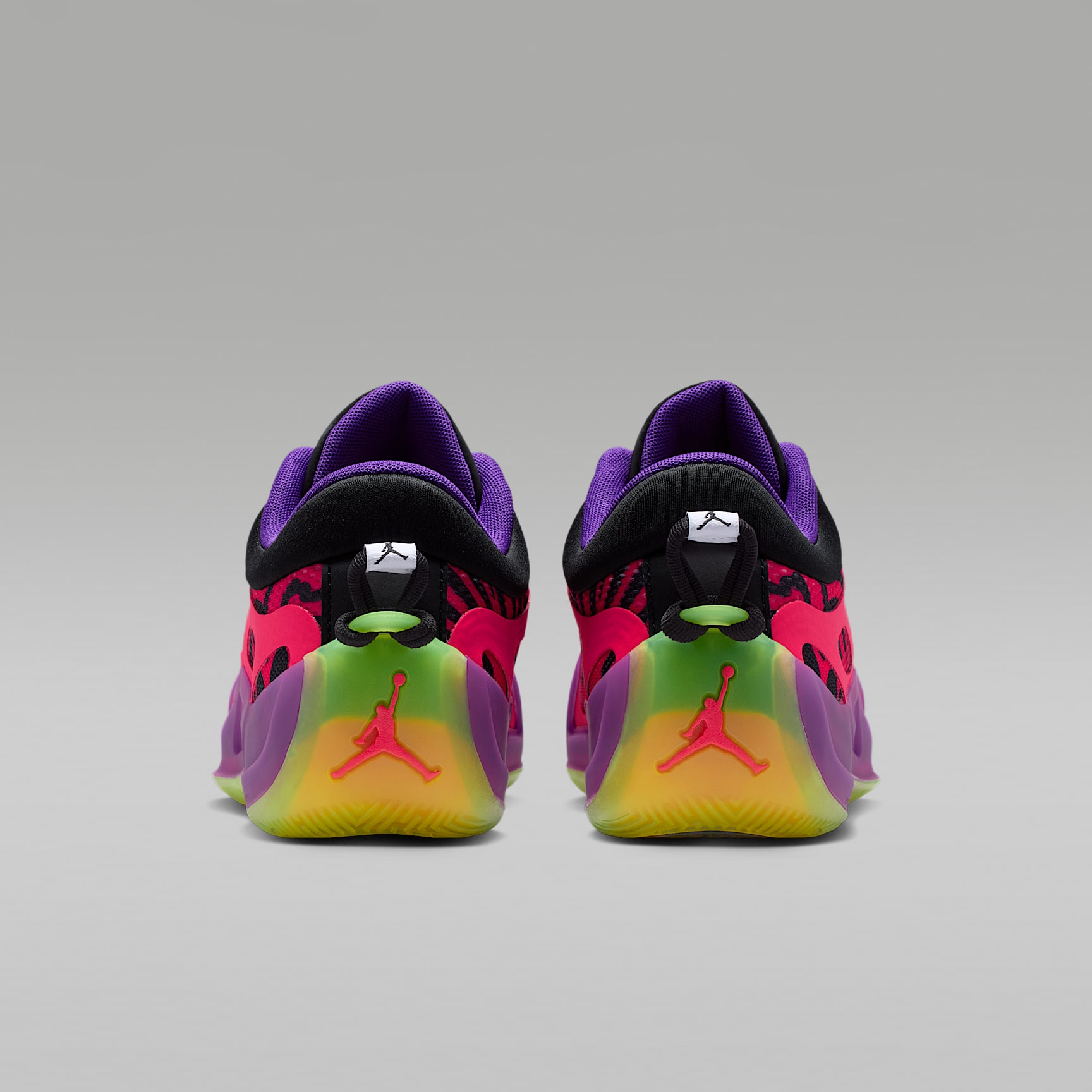 Jordan Heir Series 2 "Oh Sheila" Basketballschuh – Red Orbit/Voltage Purple/Volt/Schwarz