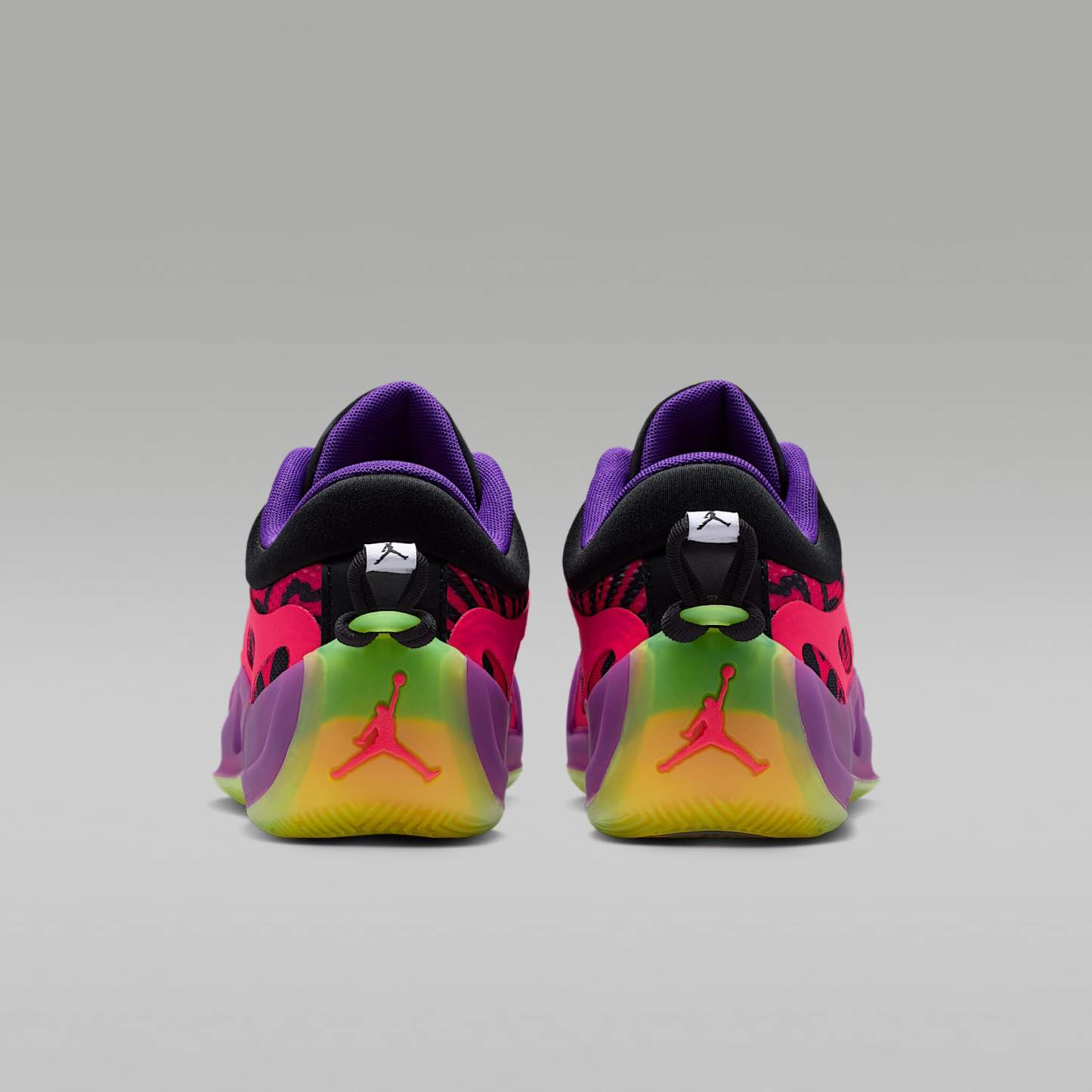 Jordan Heir Series 2 "Oh Sheila" Basketballschuh – Red Orbit/Voltage Purple/Volt/Schwarz