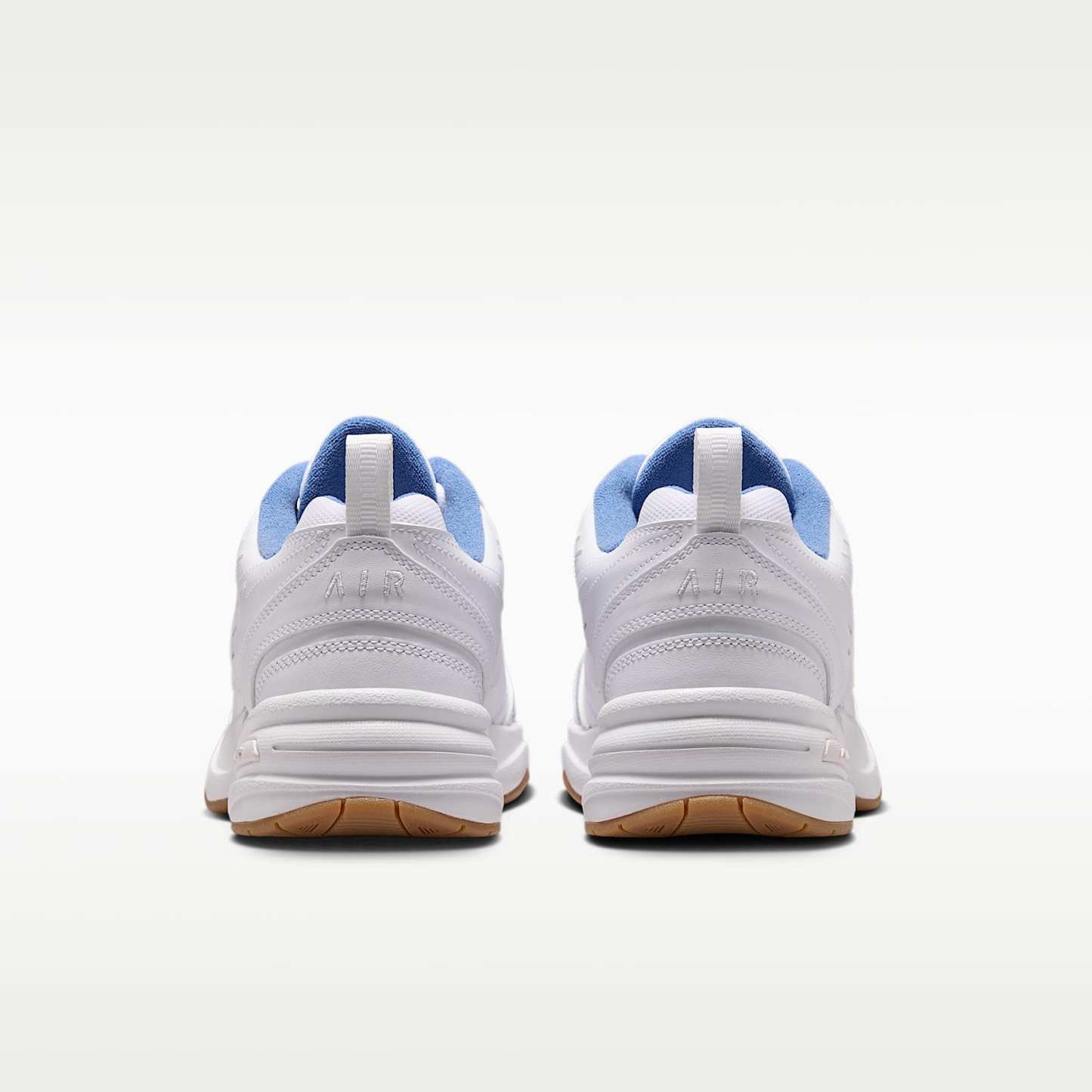 Nike Air Monarch IV Workout-Schuh für Herren – Weiß/Indigo Storm/Gum Light Brown/Weiß