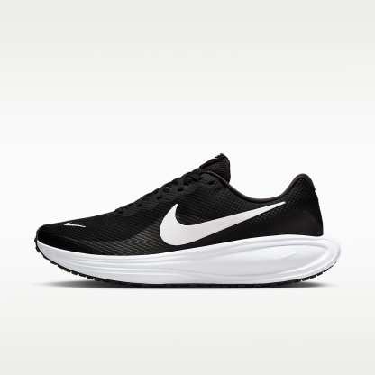 Nike Revolution 8 Straßenlaufschuh (Herren) – Schwarz/Schwarz/Weiß