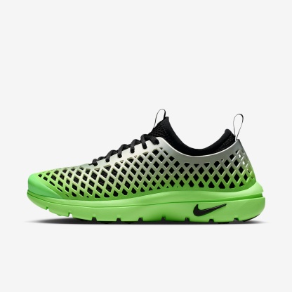 Nike Rejuven8 Run SP Schuh (Damen) – Metallic Silver/Voltage Green/Schwarz