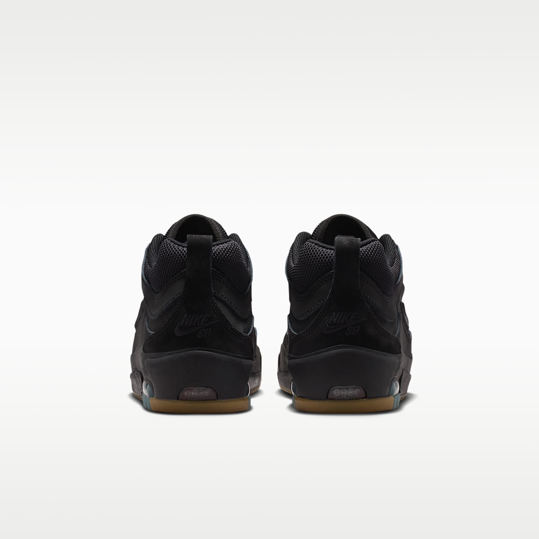 Nike Air Max Ishod Skateboardschuh – Schwarz/Schwarz/Schwarz/Schwarz