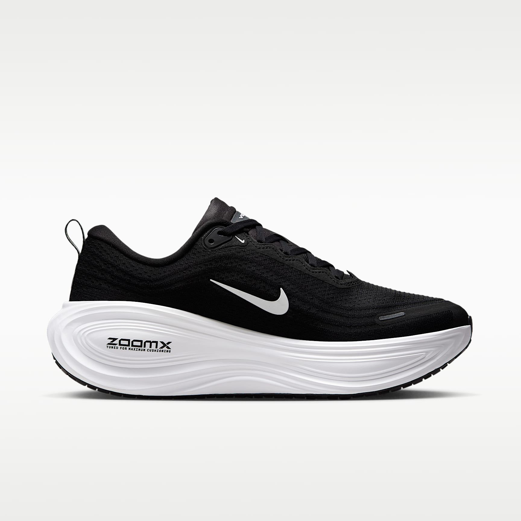 Nike Vomero Plus Straßenlaufschuh (Herren) – Schwarz/Cool Grey/Metallic Dark Grey/Weiß