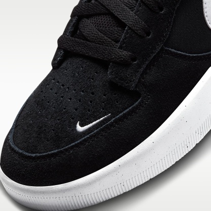 Nike SB Force 58 Skateboardschuh – Schwarz/Schwarz/Weiß