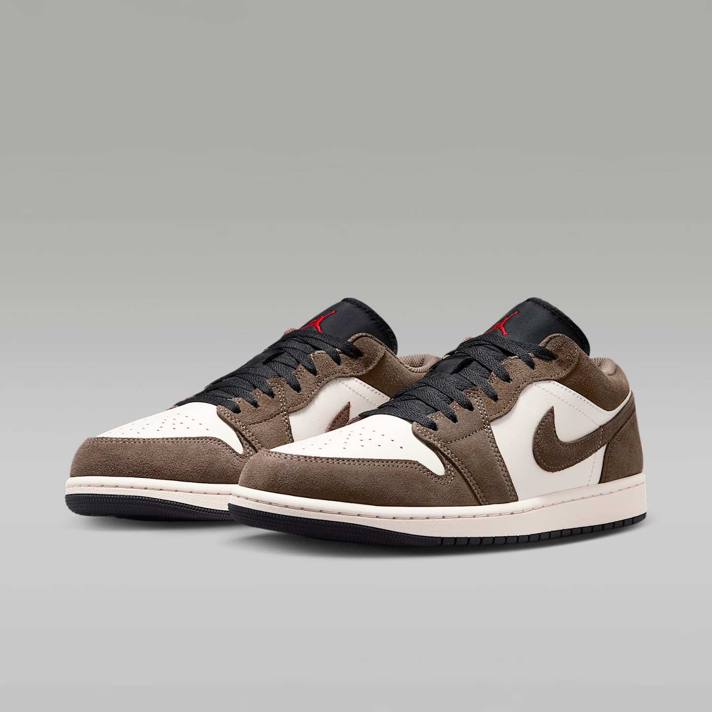 Air Jordan 1 Low Herrenschuh – Palomino/Phantom/Sail/Schwarz